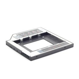   Gembird notebook 9,5mm ODD optikai meghajtó helyére HDD, SSD beépítő keret
