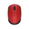 Logitech M171 vezeték nélküli piros notebook egér