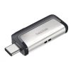 Sandisk 64GB USB3.0/Type-C Dual Drive Fekete-Ezüst (173338) Flash Drive