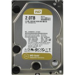   Western Digital 3,5" 2000GB belső SATAIII 7200RPM 128MB Gold WD2005FBYZ winchester