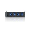 ATEN US434 4 portos USB 3.0 periféria megosztó switch