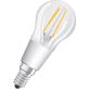  Osram Star+ GLOWdim átlátszó üveg búra/4,5W/470lm/2700K/E14 szabályozható LED kisgömb izzó