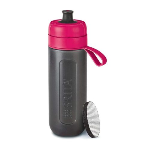 Brita Fill&Go Active vízszűrős kulacs 600ml rózsaszín