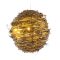 Retlux RXL 240 20 LED/30cm/3x AA/meleg fehér rattan labda karácsonyi dekoráció