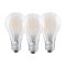 Osram Base matt üveg búra/7W/806lm/2700K/E27 LED körte izzó 3 db