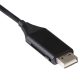   Hama 135745 4 az 1-ben (USB, USB Type-C, micro USB + OTG) 1m fekete adatkábel
