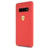 Ferrari Samsung S10 Plus SF piros szilikon hátlap