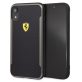   Ferrari SF Racing Shield iPhone XR fekete karbon hatású hátlap