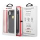   Ferrari SF Racing Shield iPhone XR fekete karbon hatású hátlap