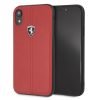 Ferrari Heritage iPhone XR piros csíkos/kemény tok