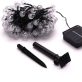   Iris Buborékgömb alakú 16mm/8 programos/12m/IPX3 szabványos/meleg fehér/100db LED-es/napelemes fényfüzér, fénydekoráció 