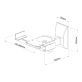 Stell SHO 5000 hangfal tartó 25kg (1pár)