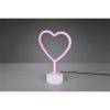 TRIO R55210101 Heart 30,5 cm USB asztali lámpa