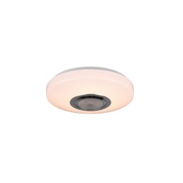   TRIO R69021101 Maia 33cm átmérő mennyezeti lámpa, BT hangszóróval, távirányítóval