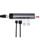   Satechi ST-TCPHEM Aluminium PRO Type-C 4K HDMI asztroszürke HUB