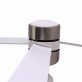 TOO FANC-120-333-W fali kapcsolós mennyezeti ventilátor LED világítással, 120 cm