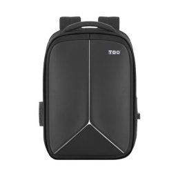   TOO 15,6" lopásbiztos zárral/multifunkciós USB portos fekete hátizsák
