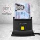   Axagon CRE-SM2 USB 2.0 Smart / ID / SD / MicroSD / SIM kártyaolvasó