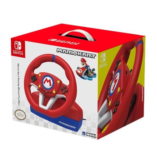 Hori Mario Kart Racing Wheel Pro Mini Nintendo Switch/OLED/Switch 2/PC piros-kék kormány
