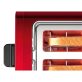   Bosch TAT3P424 DesignLine piros-fekete 2 szeletes kenyérpirító