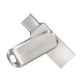   Sandisk 512GB USB3.1/Type-C Dual Drive Luxe Ezüst (186466) Flash Drive