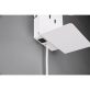   Trio 2225570231 3000K/240lm/IP20/fehér USB-s LED fali lámpa