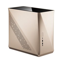  Fractal Design Era ITX Arany ablakos (Táp nélküli) mini-ITX ház