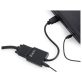 Gembird HDMI v1.4 -VGA adapter + audio port Fekete