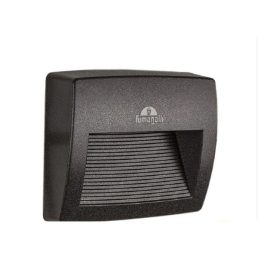   Fumagalli LORENZA 190 LED 8,5W 4K R7S fekete kültéri falilámpa