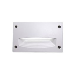   Fumagalli LETI 200 HS LED 3W GX53 fehér kültéri beépíthető falilámpa