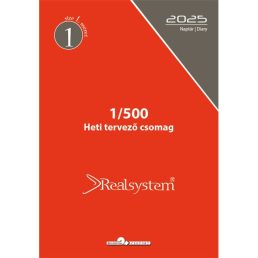   Realsystem 1/500 éves heti beosztású gyűrűs naptár kiegészítő