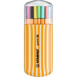   Stabilo Point 88 Zebrui 20db-os vegyes színű tűfilc készlet