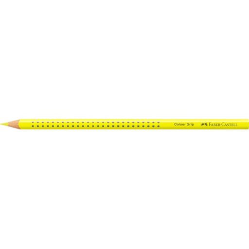 Faber-Castell Grip háromszögletű citromsárga színes ceruza