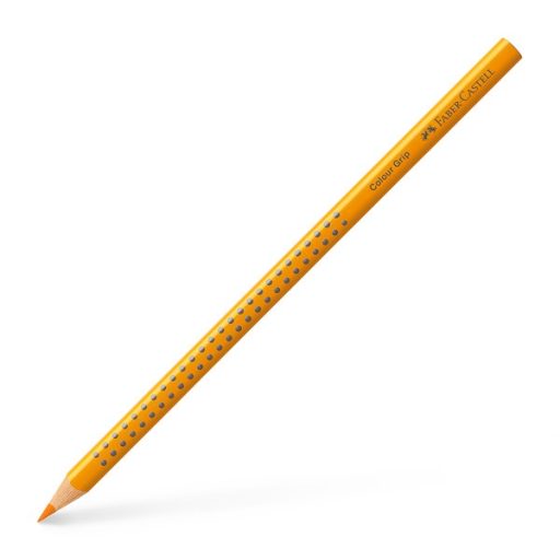 Faber-Castell Grip háromszögletű sütőtök narancs színes ceruza