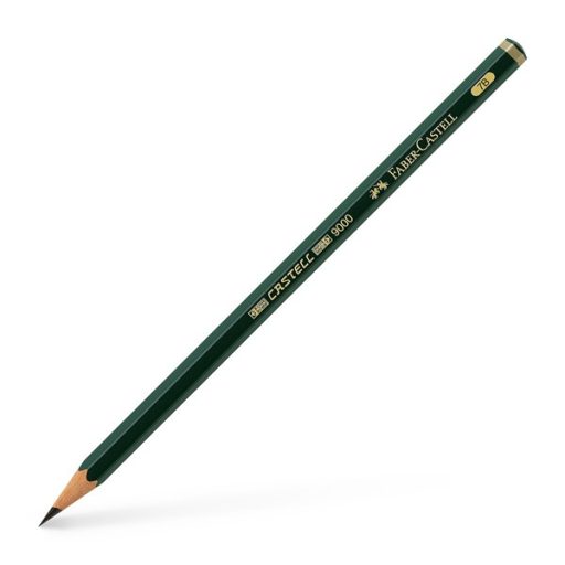 Faber-Castell 9000 hatszögletű 7B grafitceruza
