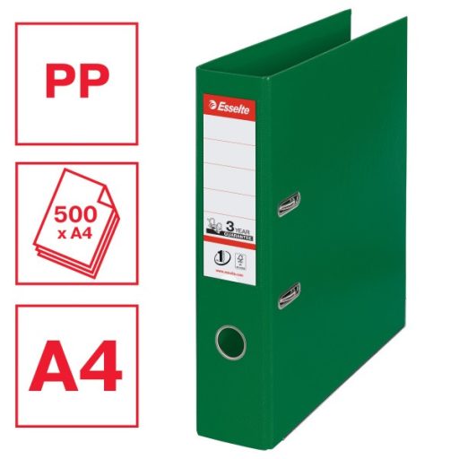 Esselte Standard A4 7,5cm zöld iratrendező