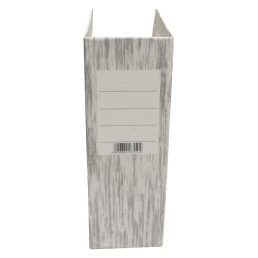   Office Depot D merevfalú 9cm karton szürke textil mintás iratpapucs