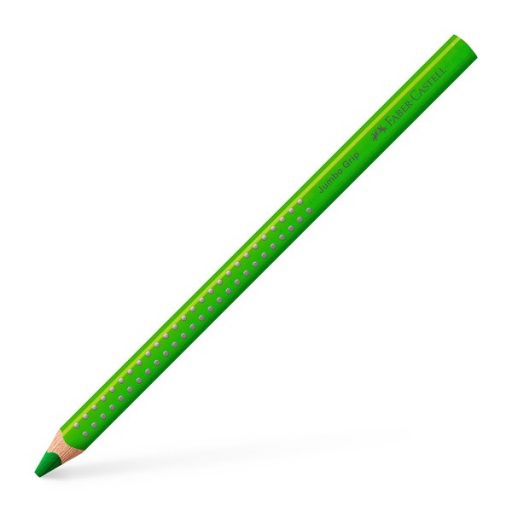 Faber-Castell Grip Jumbo háromszögletű almazöld színes ceruza