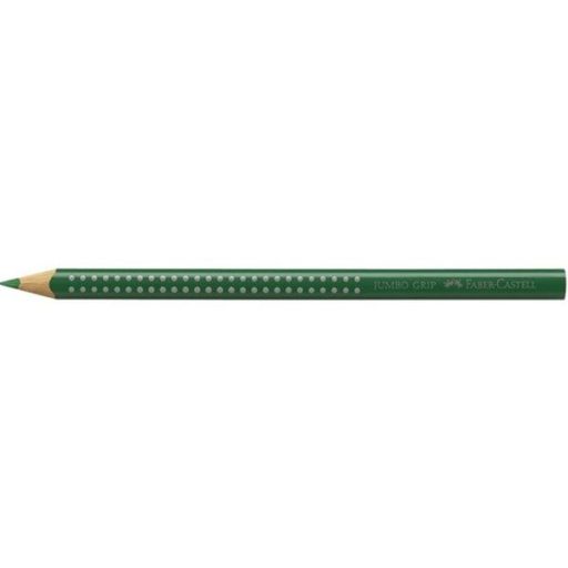 Faber-Castell Grip Jumbo háromszögletű mohazöld színes ceruza