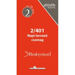   Realsystem 2/401 éves napi beosztású gyűrűs naptár kiegészítő