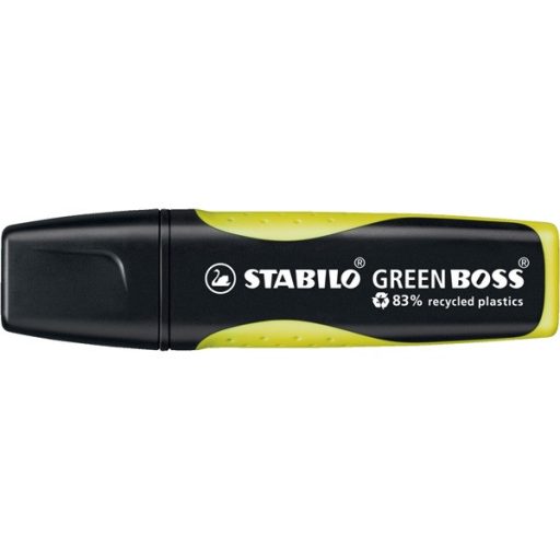 Stabilo GREEN BOSS sárga szövegkiemelő