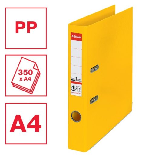 Esselte Standard A4 5cm sárga iratrendező