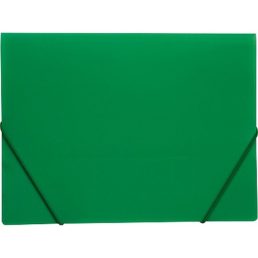 PF A4 zöld PP gumis mappa