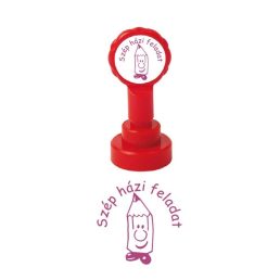   Xstamper N43 "Szép házi feladat!" iskolai bélyegző