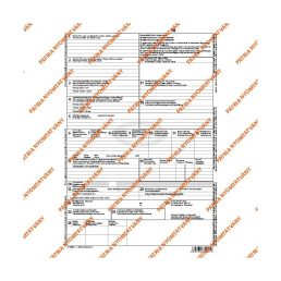   B.CMR/4 4lapos álló "Nemzetközi CMR fuvarlevél" nyomtatványok