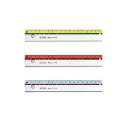 Herlitz my.pen 17cm-es színes vonalzó