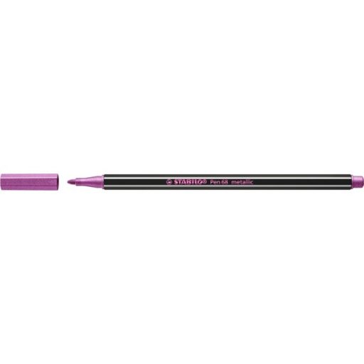 Stabilo Pen 68 metallic metál rózsaszín filctoll