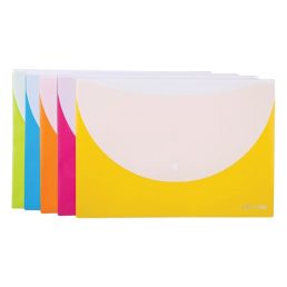Deli Rio A5 patentos színes irattasak