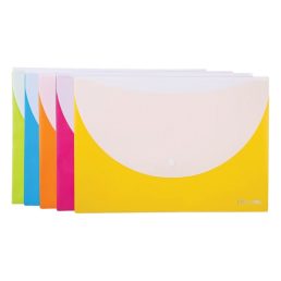 Deli Rio A4 patentos színes irattasak