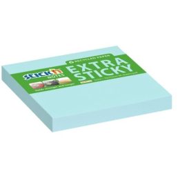   Stick'N ExtraSticky Recycled 76x76 mm 90 lap újrahasznosított pasztell kék jegyzettömb